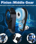 Two Pack 12V RS550 Upgrade Ride On Motor Gearbox High Speed 40000 RPM Replacement Parts for Kids Electric Jeep and Toys