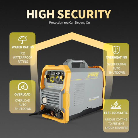 5 In 1 All In One Plasma Cutter And Welding Workhorse Dual Voltage 110V And 220V MIG Gas And Gasless MIG HF TIG MMA Stick