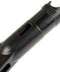 Straight Up Heavy Duty 17 Inch Silver Microfiber Mop Frame With Quick Connect Design close-up view showing durable black handle for efficient use.