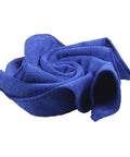 Blue towel from the 2 Inch Felt Polishing Buffing Pad Kit With 8 Polishing Sanding Discs And A Felt Wheel For Rotary Tools To Polish Glass And Metal