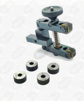 Boss Tool Steel Knurling Tool Set for Lathe Machines, 2 Inch 50 mm Capacity with 3 Pairs of Diamond Pitch Hardened Knurls