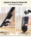 Cordless Handheld Vacuum 24KPa Brushless Motor, Charging Dock, Rechargeable, Two Speed Handy Portable Cleaner in use