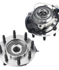 Front Wheel Bearing And Hub Assembly For 2001 To 2007 Chevy Silverado 1500 HD 3500 Avalanche Suburban 2500 And GMC Sierra 1500HD pair