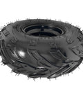 Side view of 4 Pack 145x70-6 Tubeless Tires And Rims 6 Inch ATV Go Kart Quad Wheels With 3 Stud 78mm for 50cc to 125cc vehicles