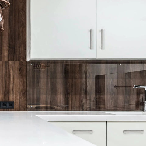 Installed 30 Pack 4 Inch Brushed Nickel Cabinet Pulls Square Handles For Kitchen Cabinets With 4 Inch Center To Center Mounting