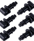 Sun Shade Clip Kit 6 Pcs For Honda Odyssey 2005 2010 Sunshade Hooks Sliding Door Clips 83715 SHJ A21ZA Upgrade