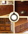 Snag This Dope Set Of Ornate Cabinet Knobs And Pulls With A Slick Bright Brass Finish For Smooth Kitchen Drawer Handles And Stylish Vanity Cup Hardware Featuring A Classic 135Mm Spread.