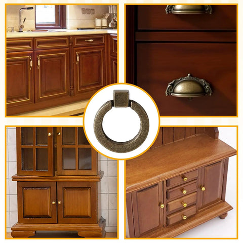 Snag This Dope Set Of Ornate Cabinet Knobs And Pulls With A Slick Bright Brass Finish For Smooth Kitchen Drawer Handles And Stylish Vanity Cup Hardware Featuring A Classic 135Mm Spread.