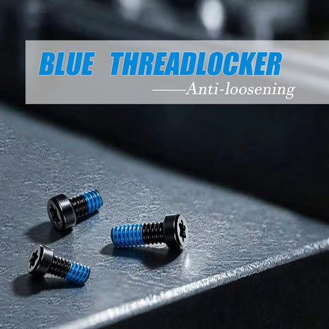 Heavy Duty Standard Head Gunsmithing Screws Rock Solid Fillister Design Precision Size 648 And 840 Threads with blue threadlocker.