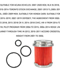 Transmission Filter With O Ring Kit Fits Honda Odyssey Accord CR V Civic Pilot And Acura RDX RLX TSX TL O Ring Gasket Set