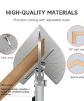 Multi Angle Miter Shear Cutter With Adjustable 45 To 135 Degrees And Safety Lock for DIY cutting 90° and special angles