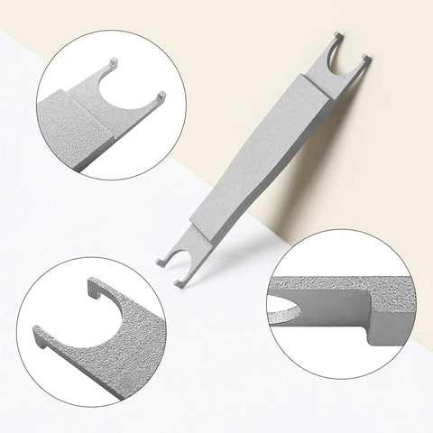 Pro Grade Heavy Duty Fountain Pen Repair And Disassembly Wrench For Nib And Piston Removal Stainless Steel Tool detailed view