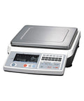 Japanese Built Heavy Duty Counting Scale 20000 G Capacity Digital Parts Counter with stainless steel surface and digital display.