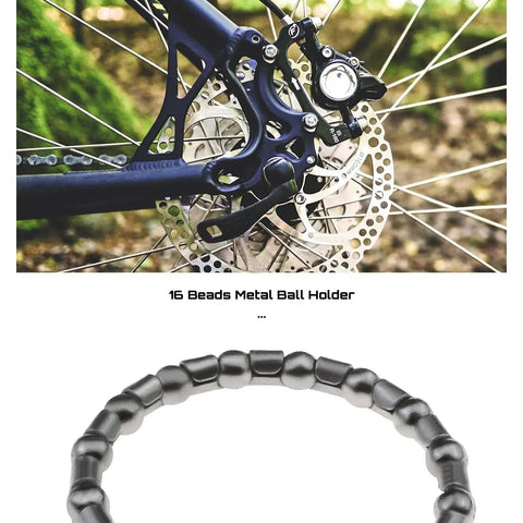 Ten Pack Bicycle Ball Bearings One And One Eighth Inch Headset Bearing With Sixteen Balls for MTB and Road Bikes replacement.