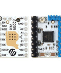 Close-up of Whisper Quiet TMC2209 V4.0 Stepper Driver Kit With Heatsinks UART Mode 5 Pack circuit board front and back.