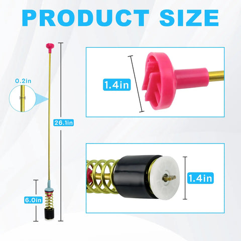 Suspension Rods Replacement Kit For Top Load Washer Models featuring product size and dimensions.