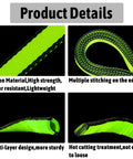 Close-up of 18mm Nylon Climbing Sling Runner Set, 3-Pack, 23KN Breaking Strength, 120 Cm Webbing, EN566 CE2008 Certified.