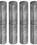 Beefy Heavy Duty Weld On Barrel Hinges For Gates And Trailers Five And One Eighth Inch By One Inch With 360 Degree Rotation Carbon Steel Q235B