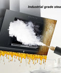 Built Tough Heavy Duty Steam Cleaner With 4Ft Water Inlet Hose 1700W 110V US Plug cleaning kitchen grease on hood