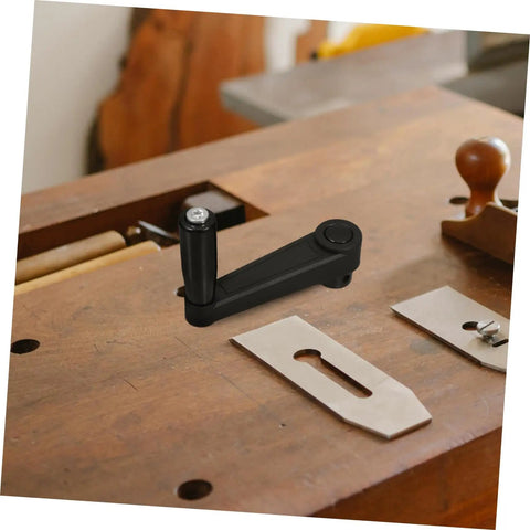 Tough Premium Nylon Hand Crank Assembly With Smooth Revolving Grip For Universal Window Cranks And Machine Tools Foldable Design Built Like A Tank For Heavy Daily Grind And Rigorous Shop Tasks Without Skipping A Beat