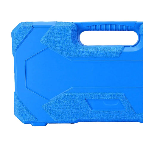 Blue durable portable case of Rivet Nut Tool Set 13 Inch Handheld Kit With 7 Mandrels M3 To M12 For Home DIY Projects