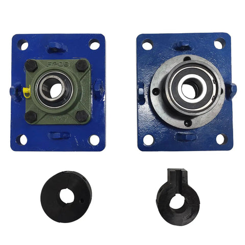 Line Boring Machine Portable 110V Pro Grade For Hole Boring And Connecting Rod Work, two blue steel mounting plates