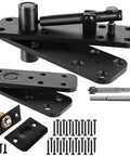 Heavy Duty Hidden Door Hinge For Wood Secret Door Hardware 360 Degree Rotating Concealed Hinge For Wooden Doors