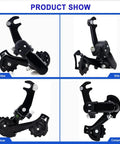 Beefed Up Rear Derailleur RD TZ31 A 6 7 Speed Hanger Mount for Mountain Bikes front and side views