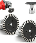 Hardcore Diamond Carving Wheels For Angle Grinders Built Tough Blades in 50mm size for granite, marble and tile engraving.