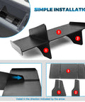 Glove Box Organizer For Ford Maverick 2022 2023 2024 2025 2026 Upgrade Tray With Five Compartments ABS Plastic, installation guide