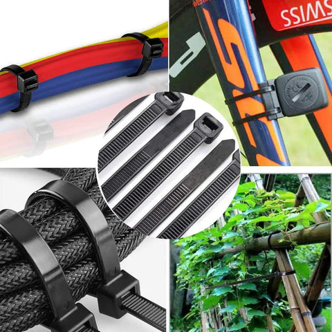 36 Inch Heavy Duty Zip Ties Pack Of 50 Ultra Strong UV Cable Ties For Indoor Outdoor Use, 200 Pound Tensile Strength
