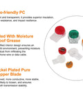 Must Have Waterproof Gel Filled Wire Connector Kit 151 Piece All In One For Network And Phone Cables With IDC Splice Connectors