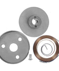 Stylish Steel Coil Spring For Drill Press Spindle Repair With Bouncy Elasticity And Easy Install Fit For Milling Machine Metalworking Tool Replacement Part including tools and spring.