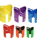 Pipe Pro Magnetic Metal Pipe Cutting Guide Kit, 6 Piece Set with colorful durable steel guides for precise cuts