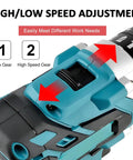 Premium Cordless Electric Wire Stripper Machine With Dual Four Ah Batteries And Twenty Bushings Stepless Two Speed Adjustment gear switch details