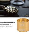 Gold aluminum watch movement base holder for 2824 2892 8200 2813 NH35 movements, secure disassembly & precise adjustments.