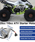 125cc 110cc ATV with starter motor, metal build, PZ20 Carburetor Kit For 125cc 110cc Chinese ATVs And Go Karts