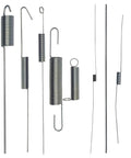 Eight Piece Extension Spring Kit With Governor And Throttle Return Springs for small engines and automotive use, metal springs