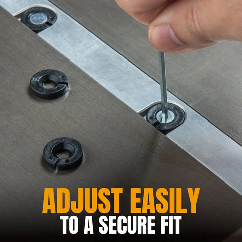 Adjusting Universal Table Saw Miter Gauge With Aluminum Miter Bar, 27 Angle Stops, Heavy Duty Precision Jig For Table Saws Band Saws