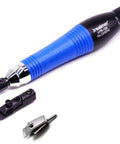 Heavy Duty Pneumatic Lapping Grinder Featuring 1.0mm Fast Reciprocating Stroke Micro Air Pencil Die Kit with attachments.