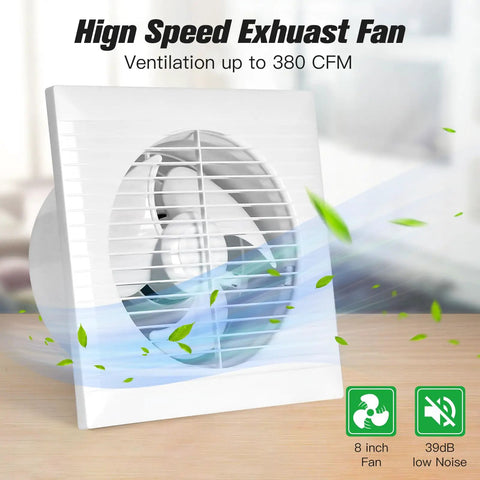 Solar Powered Exhaust Fan With 25W Solar Panel And 8 Inch Vent For Outdoor Greenhouses Chicken Coops Sheds And Pet Houses A Real Workhorse Of A Ventilation Solution High Efficiency Durable Weatherproof Easy Install