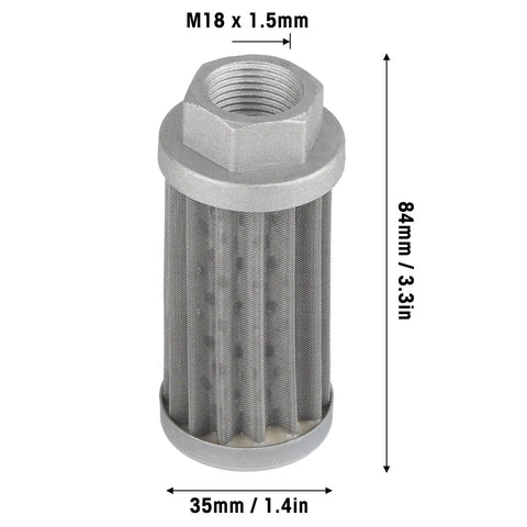 Heavy Duty Stainless Steel Hydraulic Suction Strainer And Oil Filter Replacement For Pro Grade Efficient Fluid Filtration In Industrial Machines And Heavy Equipment