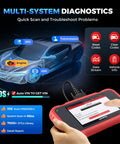 CRP129E V2 Elite OBD2 Scanner Diagnostic Tool interface displaying multi-system diagnostics for vehicle systems.
