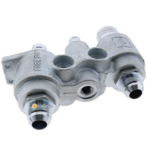 Hydraulic Control Valve 47447054 4BD4FF112 Aftermarket Replacement For CASE Loader shown from angled view