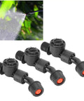 Durable G3/8 DN10 spray nozzles for agricultural irrigation, pro grade sprayer accessories for fruit trees and crops, plastic