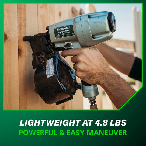 Using Pro Grade Coil Siding Nailer For Sheathing Decking And Fencing With 15 Degree Plastic Collated And 16 Degree Wire Coil Nails.