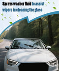 Audi Windshield Washer Nozzles Replacement Kit Left And Right For A3 A4 A5 A6 A7 A8 Q3 Q5 Q7 TT 2 Pack 4GD955987 in use on car