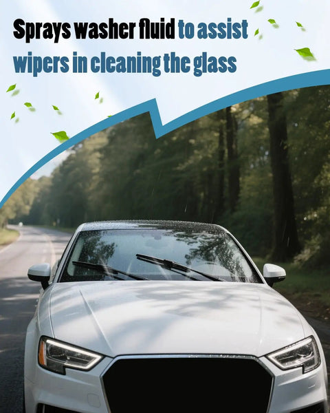 Audi Windshield Washer Nozzles Replacement Kit Left And Right For A3 A4 A5 A6 A7 A8 Q3 Q5 Q7 TT 2 Pack 4GD955987 in use on car