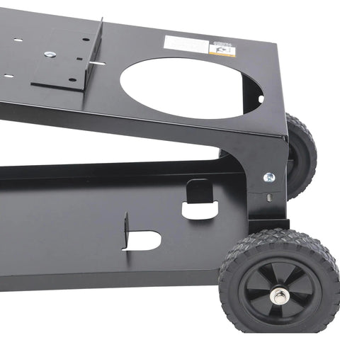 Heavy Duty Welding Cart for Welder With Dual Tier Angled Top Shelf Holds 80 Cu Ft Gas Cylinder Cables and Accessories