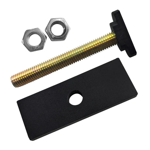 Heavy Duty Front CV Axle Bushing And Needle Bearing Puller Tool Kit Fits Toyota Tacoma 2005 To 2018 4Runner 2003 To 2018 FJ Cruiser 2007 To 2014 8 Inch Clamshell OEM 18195 Remover Set Grab This Bad Boy Before Stock Runs Dry, black steel puller bolt and plate with nuts